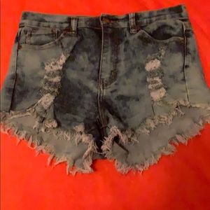 Jean shorts